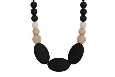 Fashionable sales teething necklaces